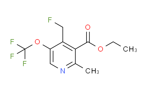 AM202400 | 1361915-46-9 | Ethyl 4-(fluoromethyl)-2-methyl-5-(trifluoromethoxy)pyridine-3-carboxylate