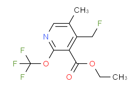 AM202401 | 1361754-05-3 | Ethyl 4-(fluoromethyl)-5-methyl-2-(trifluoromethoxy)pyridine-3-carboxylate