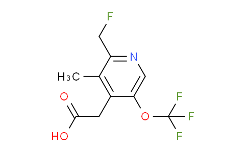 AM202404 | 1361872-26-5 | 2-(Fluoromethyl)-3-methyl-5-(trifluoromethoxy)pyridine-4-acetic acid