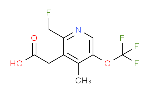 AM202406 | 1361835-94-0 | 2-(Fluoromethyl)-4-methyl-5-(trifluoromethoxy)pyridine-3-acetic acid