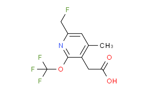 AM202407 | 1361794-17-3 | 6-(Fluoromethyl)-4-methyl-2-(trifluoromethoxy)pyridine-3-acetic acid