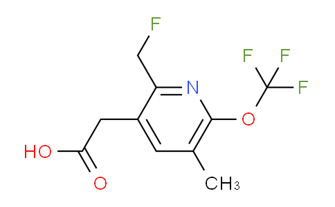 AM202409 | 1361794-39-9 | 2-(Fluoromethyl)-5-methyl-6-(trifluoromethoxy)pyridine-3-acetic acid