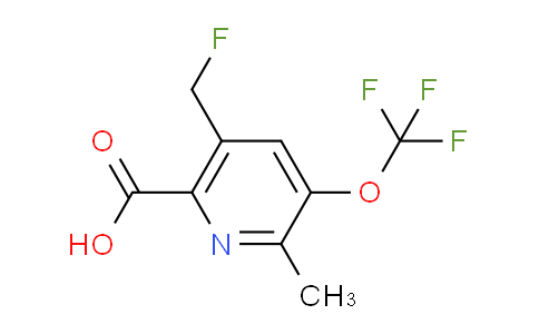 AM202411 | 1361899-18-4 | 5-(Fluoromethyl)-2-methyl-3-(trifluoromethoxy)pyridine-6-carboxylic acid