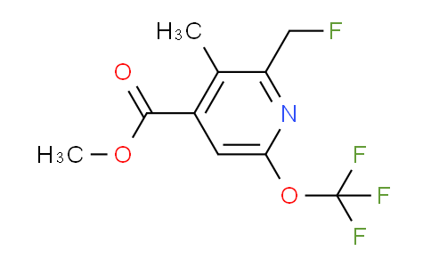 AM202413 | 1361914-93-3 | Methyl 2-(fluoromethyl)-3-methyl-6-(trifluoromethoxy)pyridine-4-carboxylate
