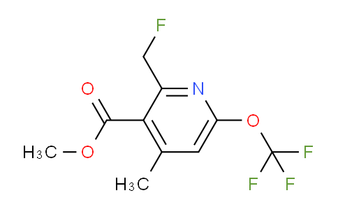 AM202415 | 1361804-10-5 | Methyl 2-(fluoromethyl)-4-methyl-6-(trifluoromethoxy)pyridine-3-carboxylate