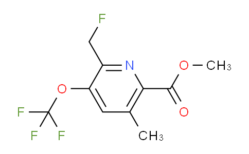 AM202416 | 1361835-33-7 | Methyl 2-(fluoromethyl)-5-methyl-3-(trifluoromethoxy)pyridine-6-carboxylate
