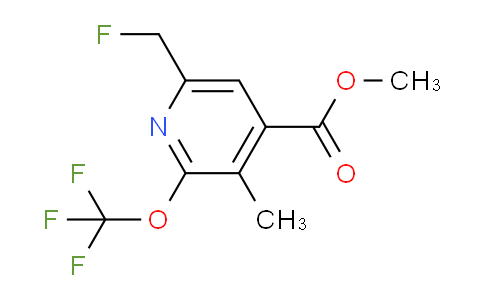 AM202417 | 1361793-62-5 | Methyl 6-(fluoromethyl)-3-methyl-2-(trifluoromethoxy)pyridine-4-carboxylate
