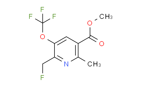 AM202418 | 1361871-56-8 | Methyl 2-(fluoromethyl)-6-methyl-3-(trifluoromethoxy)pyridine-5-carboxylate