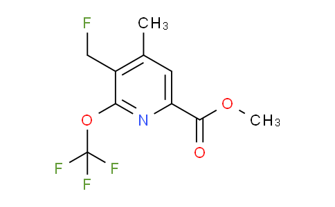 AM202419 | 1361821-24-0 | Methyl 3-(fluoromethyl)-4-methyl-2-(trifluoromethoxy)pyridine-6-carboxylate