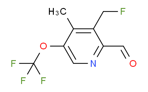 AM202425 | 1361878-51-4 | 3-(Fluoromethyl)-4-methyl-5-(trifluoromethoxy)pyridine-2-carboxaldehyde