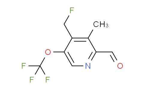 AM202431 | 1361712-52-8 | 4-(Fluoromethyl)-3-methyl-5-(trifluoromethoxy)pyridine-2-carboxaldehyde