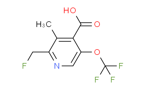 AM202435 | 1361793-37-4 | 2-(Fluoromethyl)-3-methyl-5-(trifluoromethoxy)pyridine-4-carboxylic acid