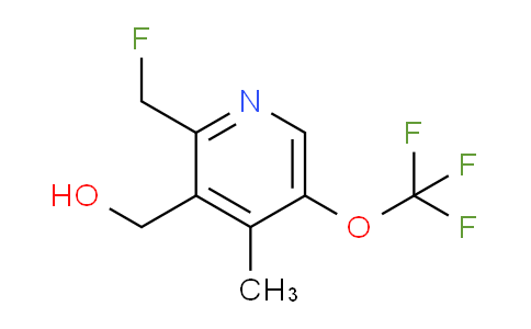 2-(Fluoromethyl)-4-methyl-5-(trifluoromethoxy)pyridine-3-methanol