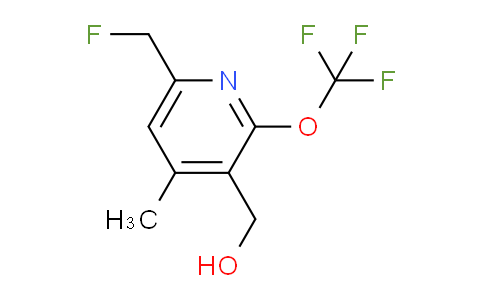 6-(Fluoromethyl)-4-methyl-2-(trifluoromethoxy)pyridine-3-methanol