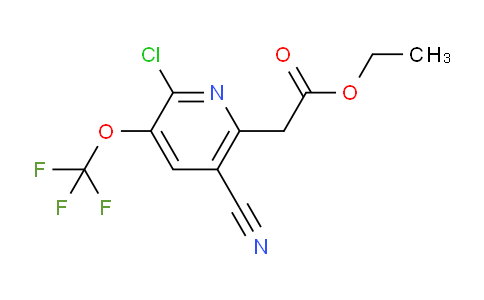 AM20244 | 1804630-74-7 | Ethyl 2-chloro-5-cyano-3-(trifluoromethoxy)pyridine-6-acetate