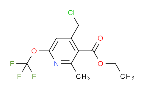 AM202443 | 1361790-76-2 | Ethyl 4-(chloromethyl)-2-methyl-6-(trifluoromethoxy)pyridine-3-carboxylate