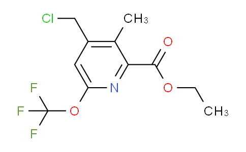 AM202445 | 1361892-73-0 | Ethyl 4-(chloromethyl)-3-methyl-6-(trifluoromethoxy)pyridine-2-carboxylate