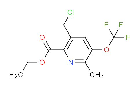 AM202446 | 1361916-66-6 | Ethyl 5-(chloromethyl)-2-methyl-3-(trifluoromethoxy)pyridine-6-carboxylate