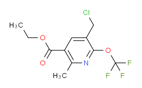 AM202447 | 1361922-16-8 | Ethyl 3-(chloromethyl)-6-methyl-2-(trifluoromethoxy)pyridine-5-carboxylate