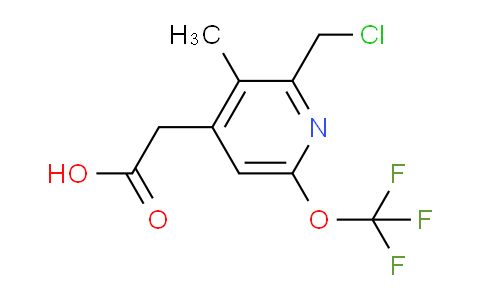 AM202449 | 1361771-00-7 | 2-(Chloromethyl)-3-methyl-6-(trifluoromethoxy)pyridine-4-acetic acid