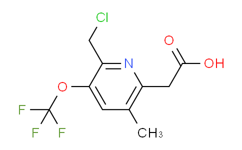 AM202452 | 1361898-64-7 | 2-(Chloromethyl)-5-methyl-3-(trifluoromethoxy)pyridine-6-acetic acid