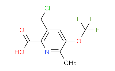 AM202455 | 1361817-81-3 | 5-(Chloromethyl)-2-methyl-3-(trifluoromethoxy)pyridine-6-carboxylic acid