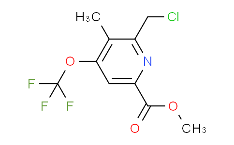 AM202457 | 1361796-26-0 | Methyl 2-(chloromethyl)-3-methyl-4-(trifluoromethoxy)pyridine-6-carboxylate