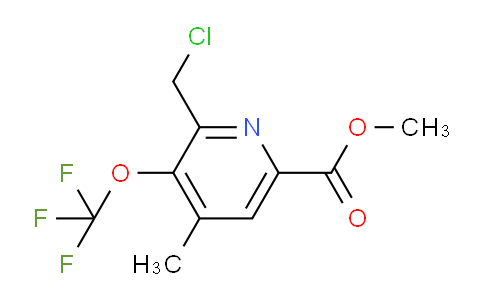 AM202458 | 1361817-87-9 | Methyl 2-(chloromethyl)-4-methyl-3-(trifluoromethoxy)pyridine-6-carboxylate