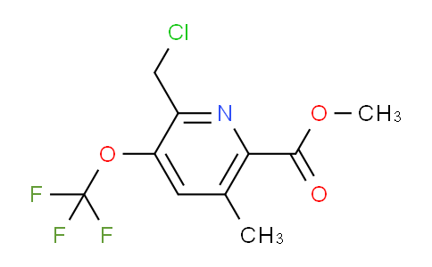 AM202460 | 1361921-70-1 | Methyl 2-(chloromethyl)-5-methyl-3-(trifluoromethoxy)pyridine-6-carboxylate