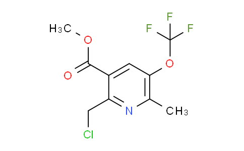 AM202462 | 1361817-94-8 | Methyl 2-(chloromethyl)-6-methyl-5-(trifluoromethoxy)pyridine-3-carboxylate