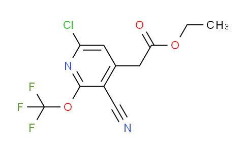 AM20247 | 1803644-39-4 | Ethyl 6-chloro-3-cyano-2-(trifluoromethoxy)pyridine-4-acetate
