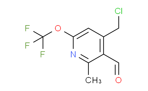 AM202478 | 1361875-22-0 | 4-(Chloromethyl)-2-methyl-6-(trifluoromethoxy)pyridine-3-carboxaldehyde