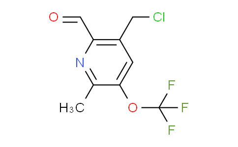 AM202481 | 1361785-35-4 | 5-(Chloromethyl)-2-methyl-3-(trifluoromethoxy)pyridine-6-carboxaldehyde