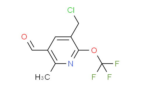 AM202482 | 1361772-26-0 | 3-(Chloromethyl)-6-methyl-2-(trifluoromethoxy)pyridine-5-carboxaldehyde