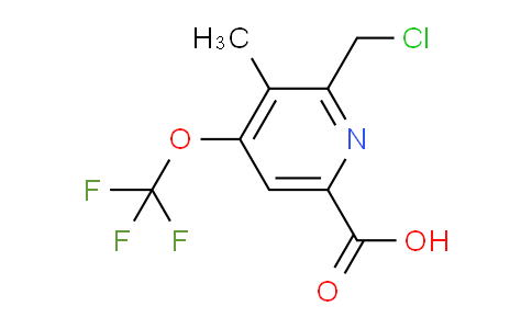 AM202483 | 1361710-06-6 | 2-(Chloromethyl)-3-methyl-4-(trifluoromethoxy)pyridine-6-carboxylic acid