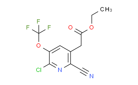 AM20249 | 1803685-96-2 | Ethyl 2-chloro-6-cyano-3-(trifluoromethoxy)pyridine-5-acetate