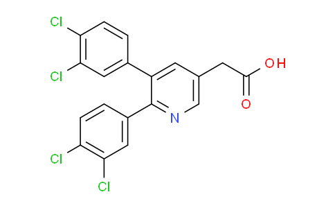 AM202501 | 1361846-65-2 | 3,2-Bis(3,4-dichlorophenyl)pyridine-5-acetic acid