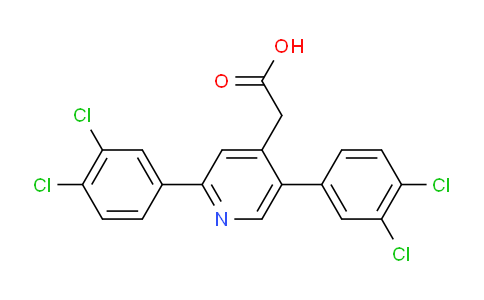 AM202502 | 1361757-78-9 | 2,5-Bis(3,4-dichlorophenyl)pyridine-4-acetic acid