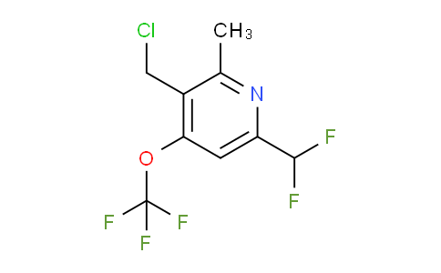 AM202513 | 1361896-65-2 | 3-(Chloromethyl)-6-(difluoromethyl)-2-methyl-4-(trifluoromethoxy)pyridine