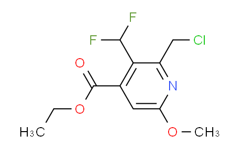 AM202516 | 1361913-03-2 | Ethyl 2-(chloromethyl)-3-(difluoromethyl)-6-methoxypyridine-4-carboxylate