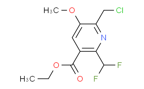 AM202519 | 1361710-14-6 | Ethyl 2-(chloromethyl)-6-(difluoromethyl)-3-methoxypyridine-5-carboxylate