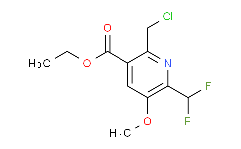 AM202520 | 1361891-35-1 | Ethyl 2-(chloromethyl)-6-(difluoromethyl)-5-methoxypyridine-3-carboxylate