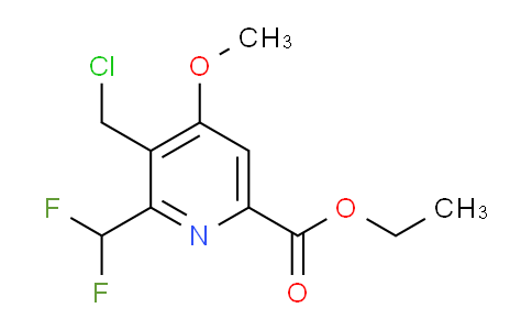 AM202521 | 1361768-85-5 | Ethyl 3-(chloromethyl)-2-(difluoromethyl)-4-methoxypyridine-6-carboxylate