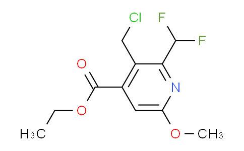 AM202522 | 1361464-95-0 | Ethyl 3-(chloromethyl)-2-(difluoromethyl)-6-methoxypyridine-4-carboxylate