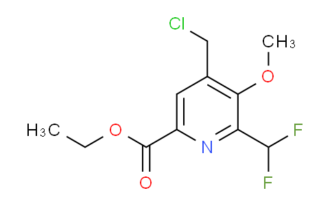 AM202525 | 1361913-21-4 | Ethyl 4-(chloromethyl)-2-(difluoromethyl)-3-methoxypyridine-6-carboxylate