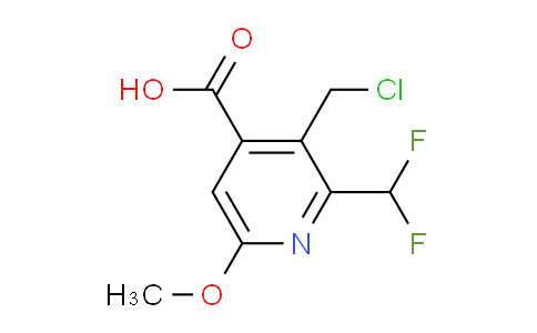 AM202528 | 1361791-38-9 | 3-(Chloromethyl)-2-(difluoromethyl)-6-methoxypyridine-4-carboxylic acid