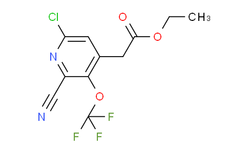AM20253 | 1803686-02-3 | Ethyl 6-chloro-2-cyano-3-(trifluoromethoxy)pyridine-4-acetate