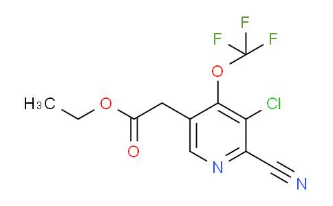 AM20254 | 1803655-47-1 | Ethyl 3-chloro-2-cyano-4-(trifluoromethoxy)pyridine-5-acetate