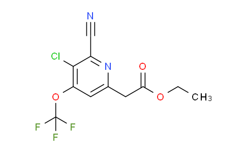 AM20255 | 1804549-12-9 | Ethyl 3-chloro-2-cyano-4-(trifluoromethoxy)pyridine-6-acetate