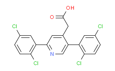 AM202560 | 1361730-40-6 | 2,5-Bis(2,5-dichlorophenyl)pyridine-4-acetic acid